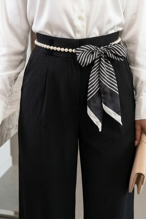 Pantaloni TAREKA, Culoare: negru, IVET.RO - Reduceri de până la -80%