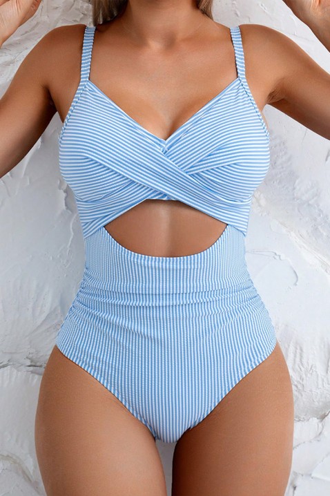 Costum de baie întreg ZAVILIANA, Culoare: albastru deschis, IVET.RO - Reduceri de până la -80%