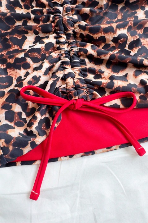 Set de plajă DANVILZA, Culoare: leopard, IVET.RO - Reduceri de până la -80%