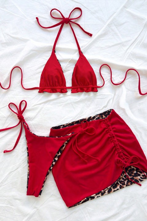 Set de plajă DANVILZA, Culoare: leopard, IVET.RO - Reduceri de până la -80%