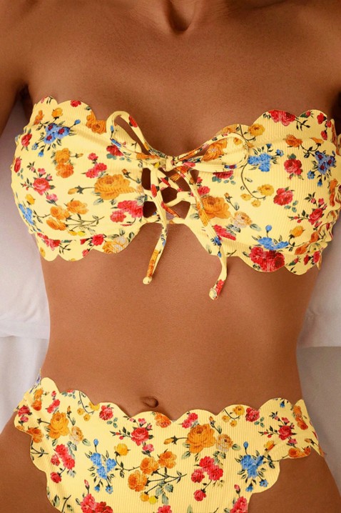 Costum de baie VELZARA, Culoare: galben, IVET.RO - Reduceri de până la -80%