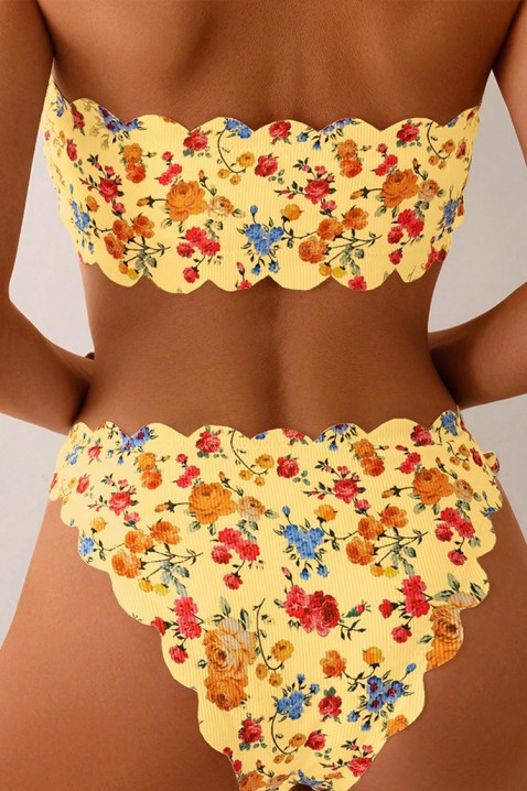 Costum de baie VELZARA, Culoare: galben, IVET.RO - Reduceri de până la -80%