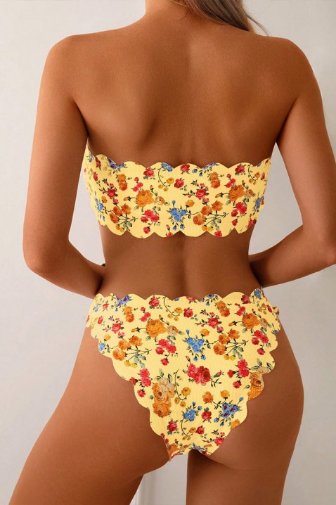 Costum de baie VELZARA, Culoare: galben, IVET.RO - Reduceri de până la -80%