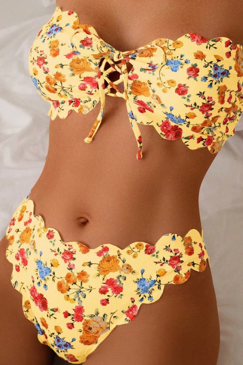 Costum de baie VELZARA, Culoare: galben, IVET.RO - Reduceri de până la -80%