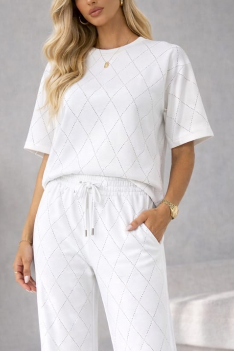 Set ZEKIRA WHITE, Culoare: alb, IVET.RO - Reduceri de până la -80%