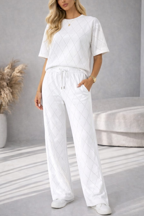 Set ZEKIRA WHITE, Culoare: alb, IVET.RO - Reduceri de până la -80%