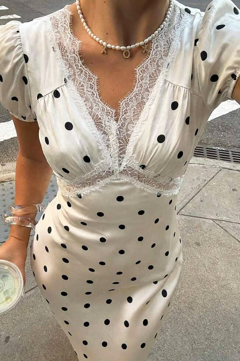 Rochie ROLDELZA, Culoare: alb, IVET.RO - Reduceri de până la -80%