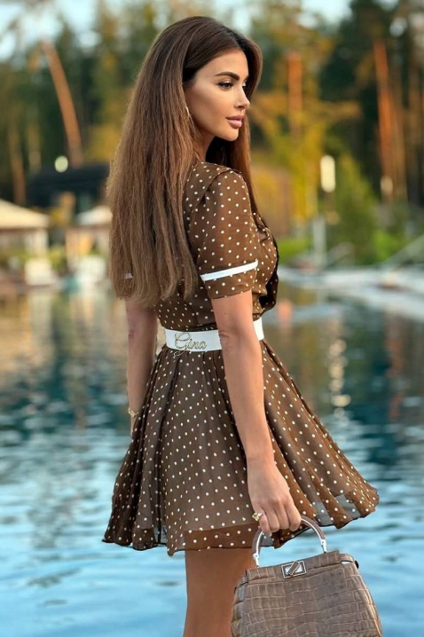 Rochie NAVROLDA, Culoare: maro, IVET.RO - Reduceri de până la -80%