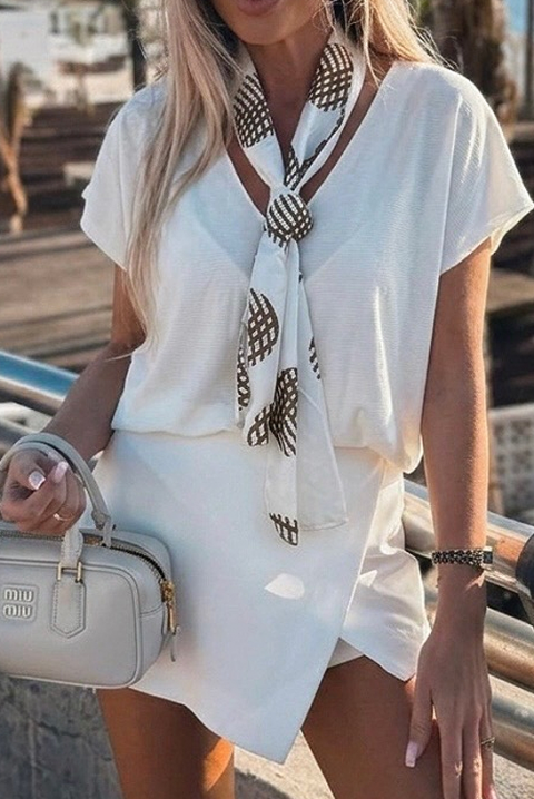 Tricou ZEVIRA WHITE, Culoare: alb, IVET.RO - Reduceri de până la -80%