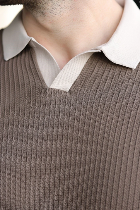 Tricou bărbați RONELMO MOCHA, Culoare: mocca, IVET.RO - Reduceri de până la -80%