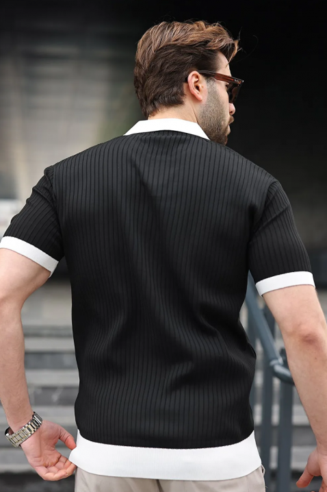 Tricou bărbați RONELMO BLACK, Culoare: negru, IVET.RO - Reduceri de până la -80%