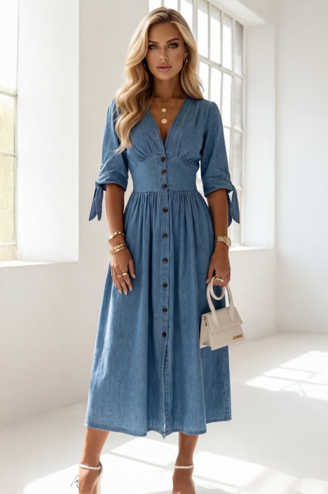 Rochie TEODELZA, Culoare: albastru, IVET.RO - Reduceri de până la -80%