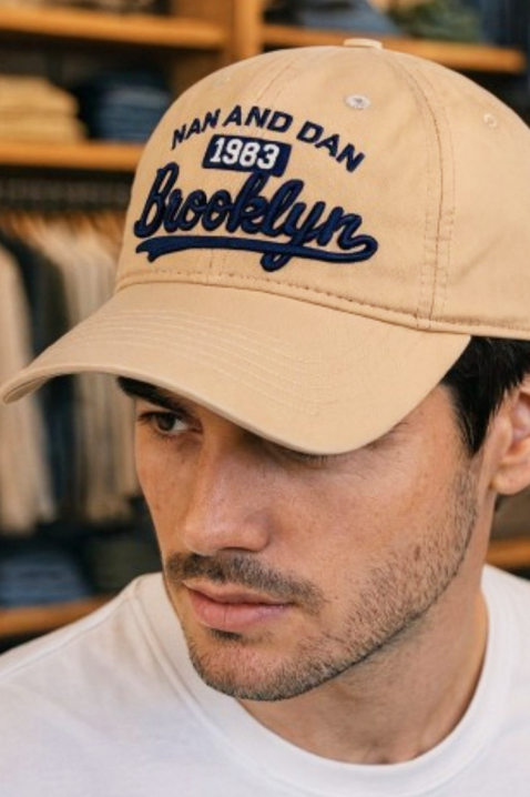 Șapcă bărbați FLOBERDO, Culoare: bej, IVET.RO - Reduceri de până la -80%