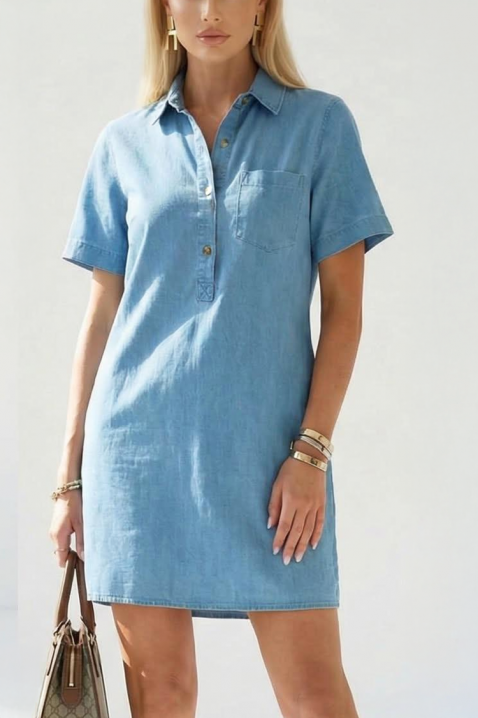 Rochie SLORZELA, Culoare: albastru deschis, IVET.RO - Reduceri de până la -80%