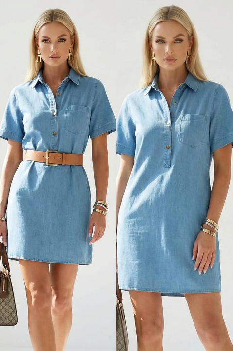 Rochie SLORZELA, Culoare: albastru deschis, IVET.RO - Reduceri de până la -80%