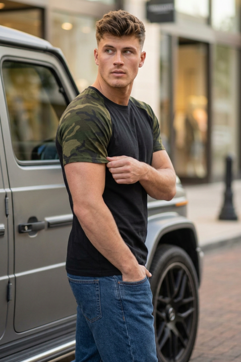 Tricou bărbați MARTINO BLACK, Culoare: alb, IVET.RO - Reduceri de până la -80%