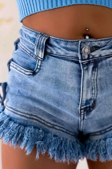 Pantaloni scurți ZAFORIA, Culoare: albastru, IVET.RO - Reduceri de până la -80%