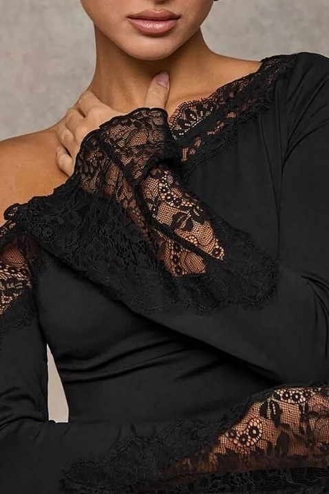 Bluză damă ZAROLIA BLACK, Culoare: negru, IVET.RO - Reduceri de până la -80%