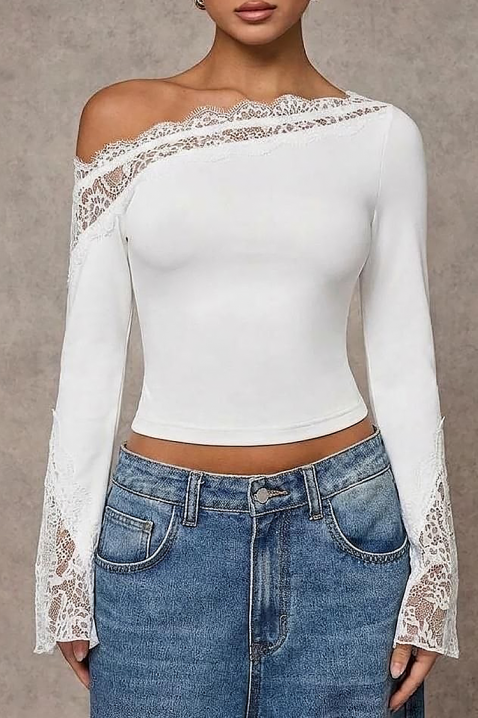 Bluză damă ZAROLIA WHITE, Culoare: alb, IVET.RO - Reduceri de până la -80%