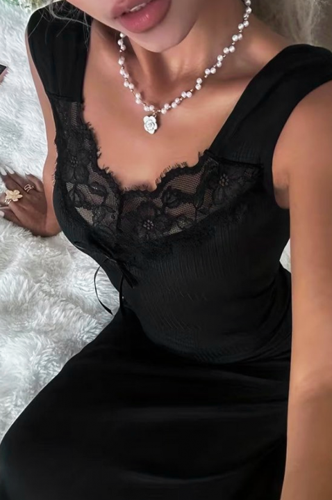 Rochie TANELIA, Culoare: negru, IVET.RO - Reduceri de până la -80%