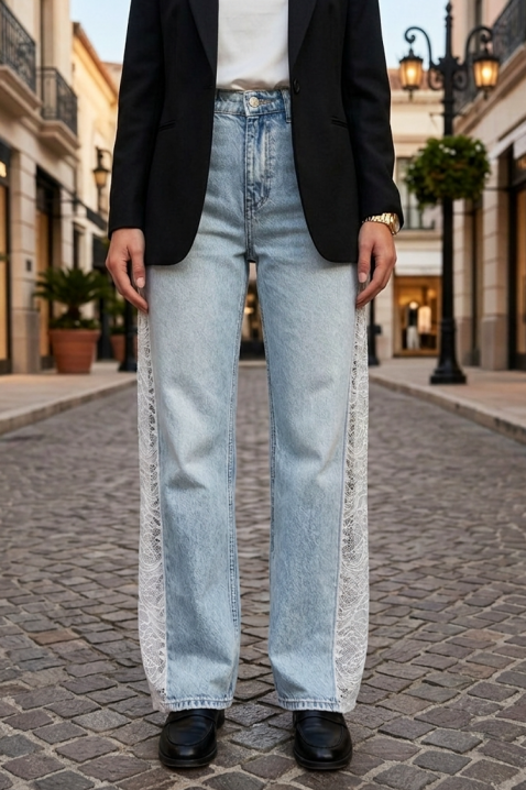 Blugi ESMEROLZA, Culoare: albastru deschis, IVET.RO - Reduceri de până la -80%