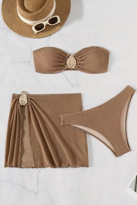 Set de plajă BIOREVA BROWN, Culoare: maro deschis    , IVET.RO - Reduceri de până la -80%