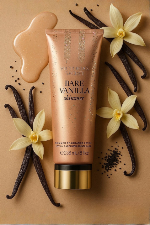 Loțiune de corp Victoria`s Secret Bare Vanilla Shimmer Body Lotion 236 mlIVET.RO - Reduceri de până la -80%