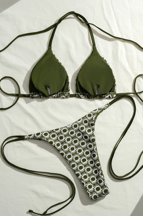 Costum de baie KLORMEVA, Culoare: verde închis, IVET.RO - Reduceri de până la -80%