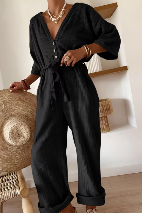 Salopetă ZADORIA BLACK, Culoare: negru, IVET.RO - Reduceri de până la -80%