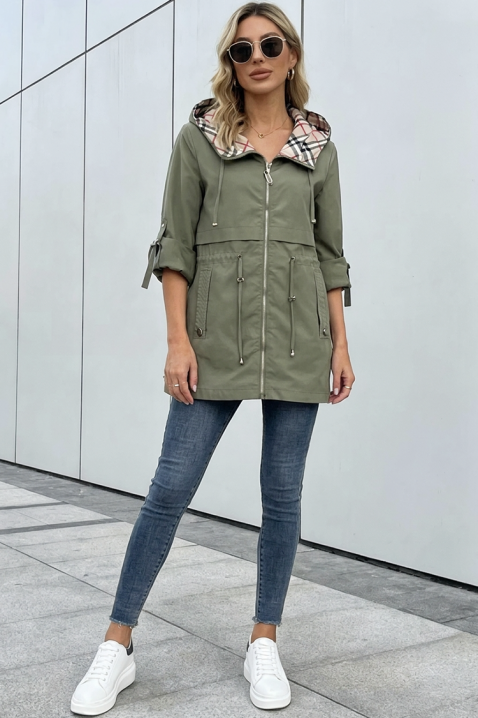 Geacă ZAVORIA KHAKI, Culoare: khaki, IVET.RO - Reduceri de până la -80%