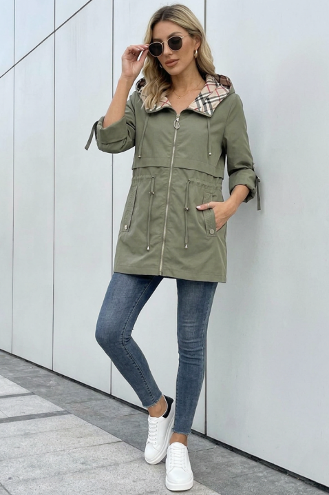 Geacă ZAVORIA KHAKI, Culoare: khaki, IVET.RO - Reduceri de până la -80%