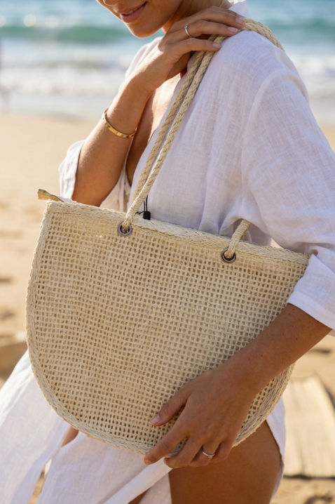 Geantă de plajă VLONDILZA ECRU, Culoare: ecru, IVET.RO - Reduceri de până la -80%