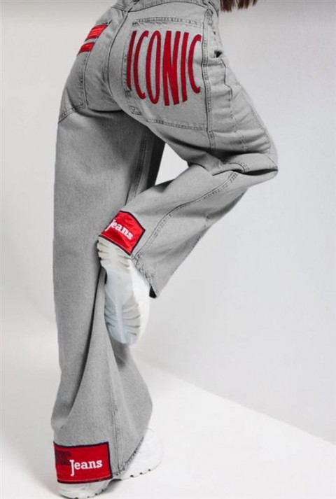 Blugi ICONZA, Culoare: gri deschis  , IVET.RO - Reduceri de până la -80%