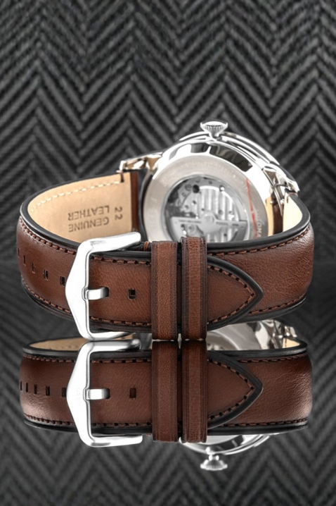 Ceas pentru bărbați Fossil Townsman Automatic ME3266, Culoare: maro, IVET.RO - Reduceri de până la -80%