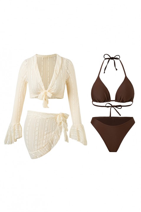 Set de plajă KROMELJA, Culoare: maro, IVET.RO - Reduceri de până la -80%