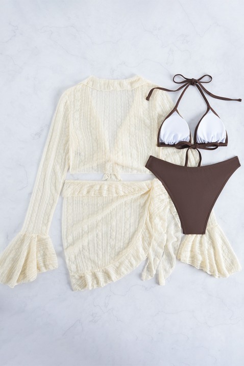 Set de plajă KROMELJA, Culoare: maro, IVET.RO - Reduceri de până la -80%