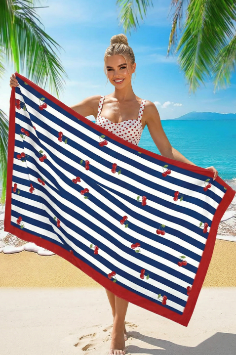 Prosop plajă CHERILDA, Culoare: bleumarin, IVET.RO - Reduceri de până la -80%