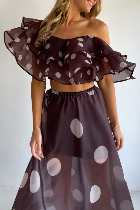 Set DLONDELA BROWN, Culoare: maro, IVET.RO - Reduceri de până la -80%