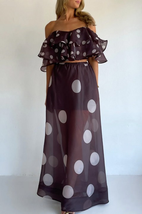 Set DLONDELA BROWN, Culoare: maro, IVET.RO - Reduceri de până la -80%