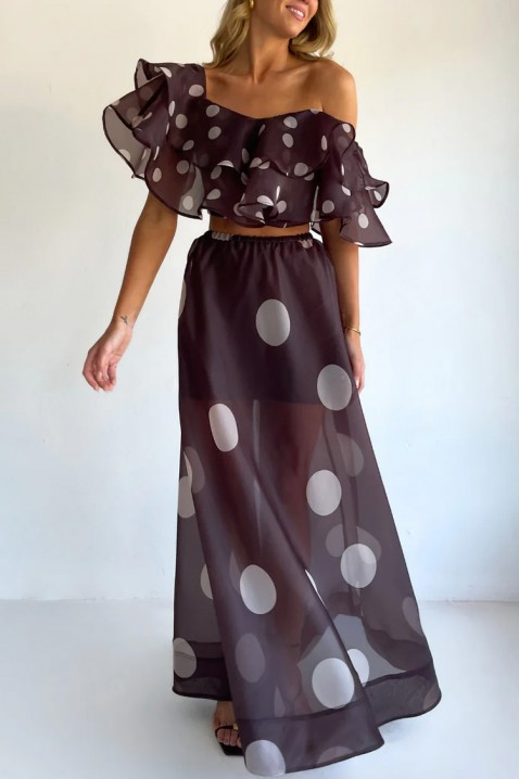 Set DLONDELA BROWN, Culoare: maro, IVET.RO - Reduceri de până la -80%