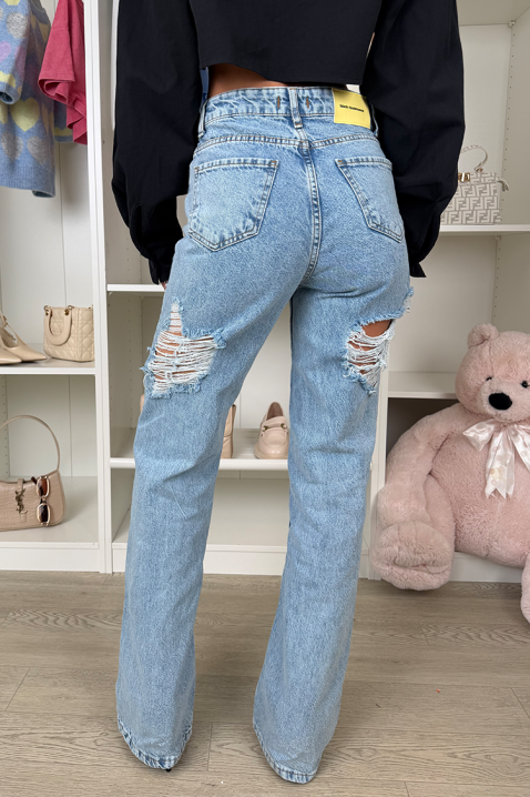 Blugi DEMINZA, Culoare: albastru, IVET.RO - Reduceri de până la -80%