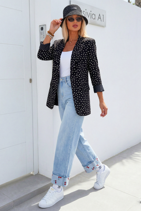 Sacou MANDOLA BLACK, Culoare: negru, IVET.RO - Reduceri de până la -80%