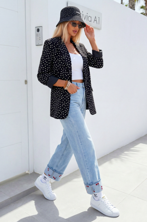 Sacou MANDOLA BLACK, Culoare: negru, IVET.RO - Reduceri de până la -80%