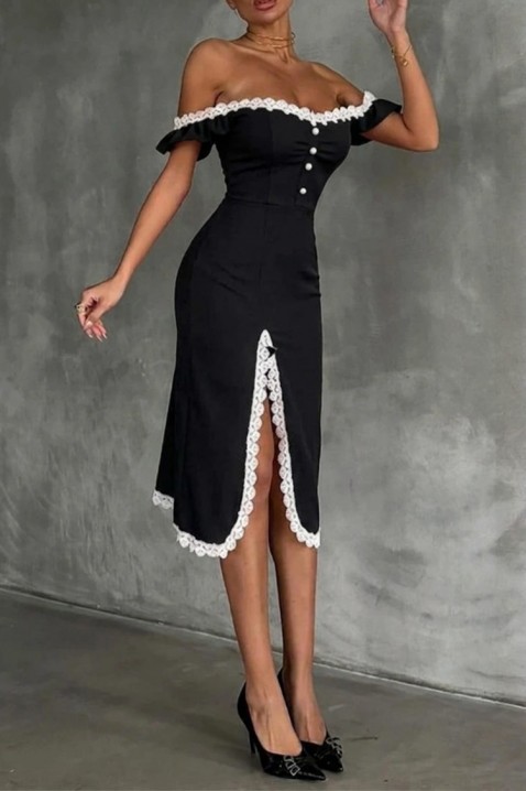 Rochie MRONZELA, Culoare: negru, IVET.RO - Reduceri de până la -80%