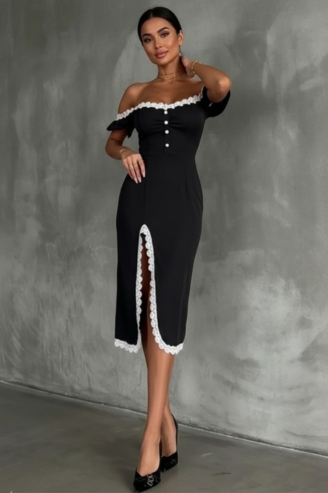 Rochie MRONZELA, Culoare: negru, IVET.RO - Reduceri de până la -80%