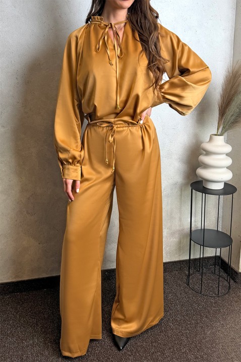 Set ADOLNIZA CAMEL, Culoare: maro deschis    , IVET.RO - Reduceri de până la -80%