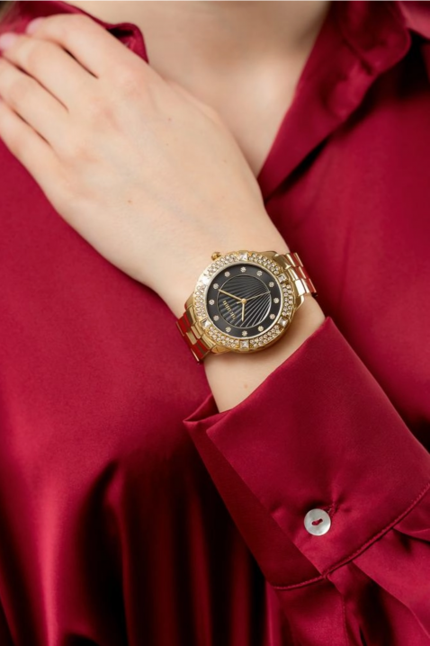 Ceas de damă Paul Lorens PL10659B-3D1, Culoare: auriu, IVET.RO - Reduceri de până la -80%