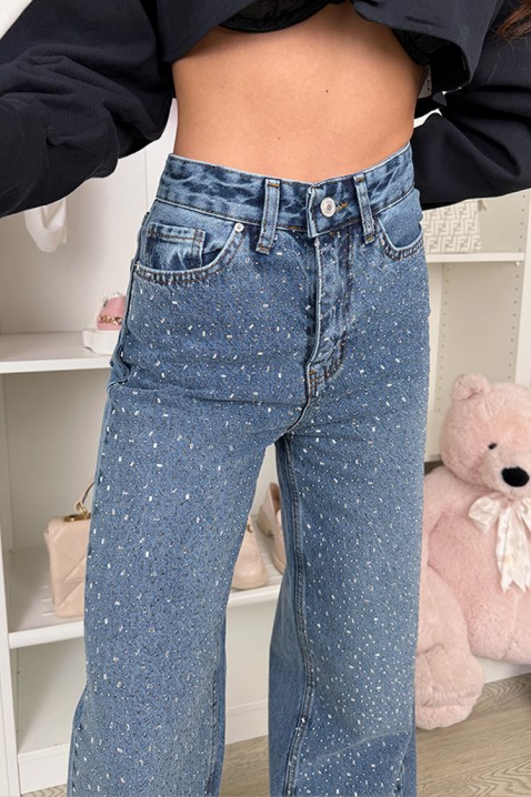 Blugi DAVILONA, Culoare: albastru, IVET.RO - Reduceri de până la -80%