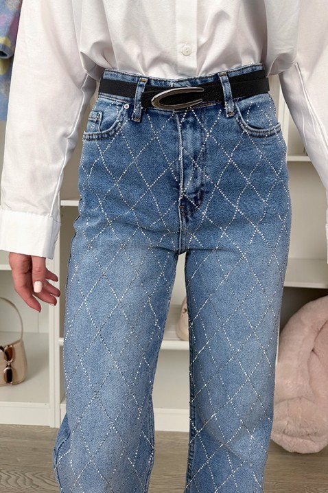 Blugi TEDONSA, Culoare: denim, IVET.RO - Reduceri de până la -80%