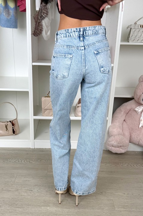 Blugi FRILONDA, Culoare: albastru deschis, IVET.RO - Reduceri de până la -80%